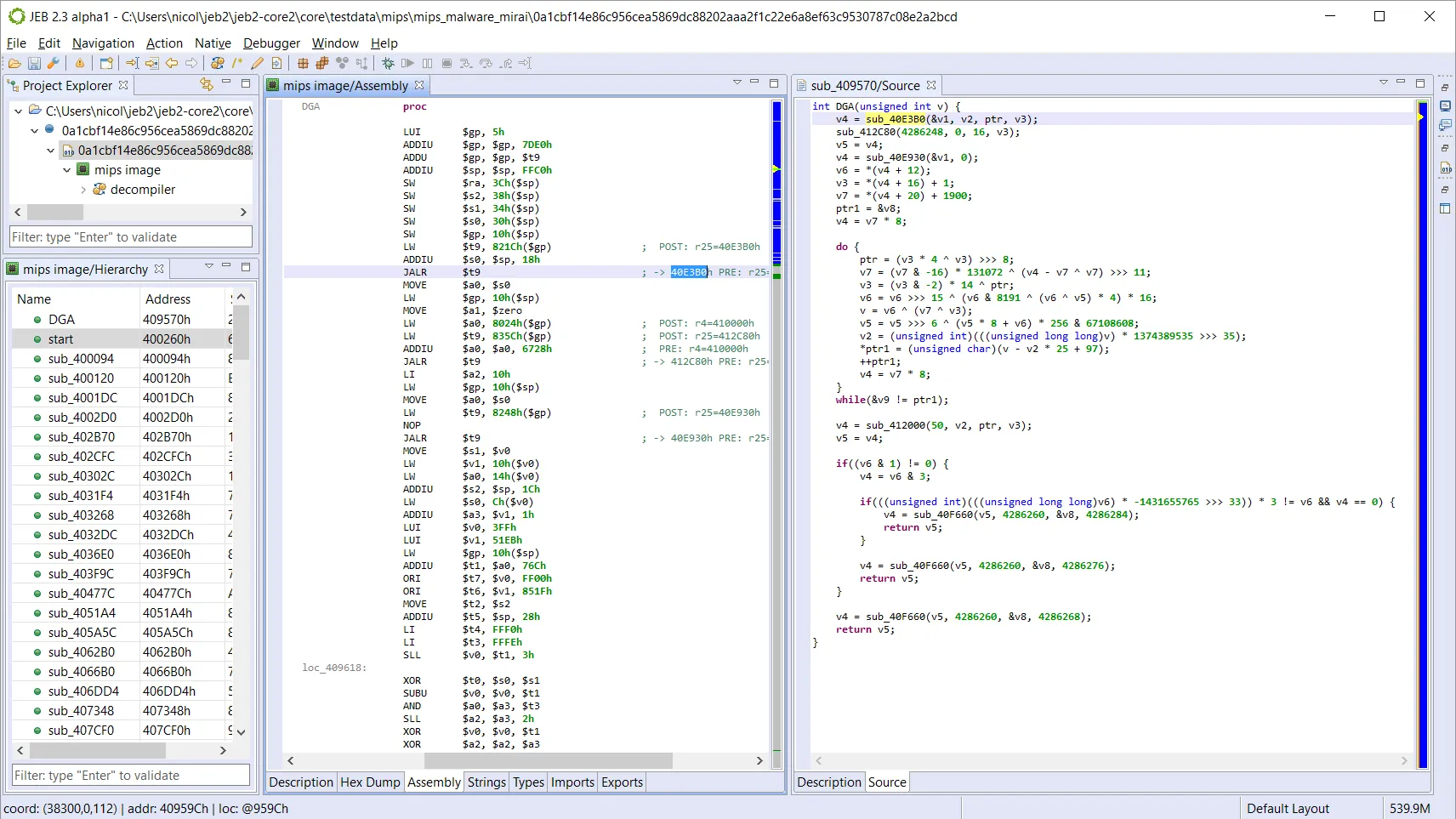 JEB Decompiler Win/Mac/Linux